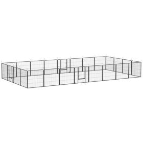 24-Panel Modular Playpen for Small & Medium Dogs