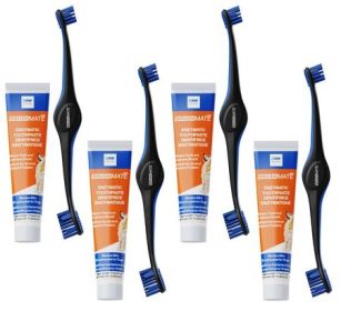 Dog Tooth Brushing Kit, Set of 4