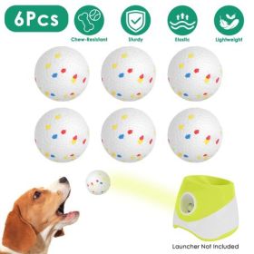 Set of 6 ETPU Fetch Balls for Dogs