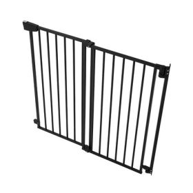 Tall Compact Stair Gate for Dogs, No Bottom Bar