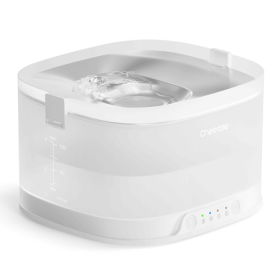 Pumpless Wireless Water Fountain, White