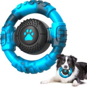Tough Chew Toy Set for Big Chewers, Blue