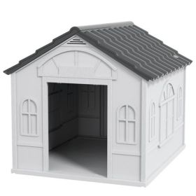 Cozy Indoor/Outdoor Puppy House, Gray