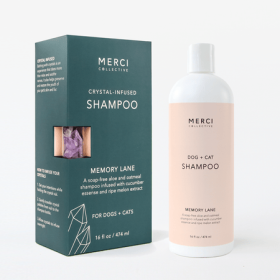 Crystal-Infused Luxury Pet Shampoo