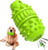 Tough Natural Rubber Chew & Squeaky Toy - Yellow