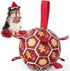 Soccer Ball Tug Toy with Straps