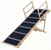 Adjustable Pine Wood Pet Ramp with Side Rails