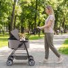 3-in-1 Pet Stroller with Removable Carrier