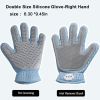 2-in-1 Deshedding & Massage Grooming Glove