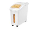 Large Airtight Dog Food Storage Bin with Wheels