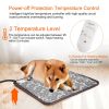 Waterproof Electric Pet Heating Pad, Grey
