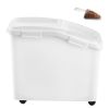 Large Airtight Dog Food Storage Bin with Wheels