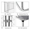 Large Roofed Outdoor Kennel with Locking Door