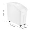 Large Airtight Dog Food Storage Bin with Wheels