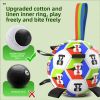 Soccer Ball Tug Toy with Grab Tabs