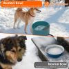 Heated Water Bowl for Dogs & Cats - Green