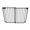Tall Compact Stair Gate for Dogs, No Bottom Bar