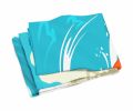 French Bulldog Surf's Up Oversized Beach Towel