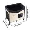 Dual-Level Bunk Lounge Bed for Dogs, Beige