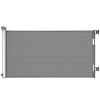 Retractable Mesh Dog Gate - Compact, Gray