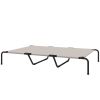 Elevated Mesh Dog Bed for Large Breeds, Beige
