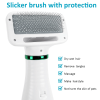 2-in-1 Pet Dryer & Slicker Brush