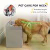 Elevated Dog Bowls with Storage Cabinet & Slow Feeder