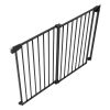 Wide Stair Gate for Dogs, No Bottom Bar Design