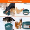 Heated Water Bowl for Dogs & Cats - Green