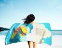 Black Schnauzer Oversized Beach Towel