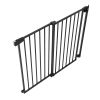 Tall Compact Stair Gate for Dogs, No Bottom Bar