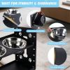 Adjustable Elevated Dog Bowl Stand