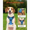No-Pull Dog Harness with Leash, Blue