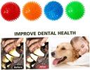Spiky Squeaky Floating Fetch Balls, Set of 3 - Gold