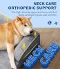 Orthopedic Bolster Dog Bed in Grey, 38"