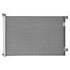 Retractable Mesh Dog Gate, Gray