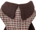 Houndsome Reversible Plaid Harness & Leash Set