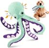 Plush Squeaky Toy for Medium & Large Dogs, White