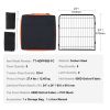 Foldable 8-Panel Dog Playpen with Cover & Mat