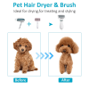2-in-1 Pet Dryer & Slicker Brush