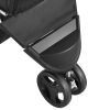 3-Wheel Foldable Pet Stroller with Mesh Windows