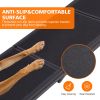 Extra-Long Folding Car Ramp for Dogs, Black