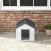 Cozy Indoor/Outdoor Puppy House, Gray