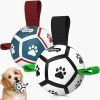 Small Breed Strapped Soccer Balls, Set of 2