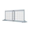 Freestanding Extra-Wide Pet Gate - Blue Gray
