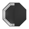 Foldable 8-Panel Dog Playpen with Top Cover