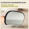 Pet Hair Removal Glove - Black
