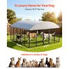 Outdoor Dog Kennel, 9.8 x 9.8 x 5.4 ft Large Dog Kennel with