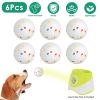 Set of 6 ETPU Fetch Balls for Dogs