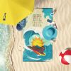 Brown Newfoundland Oversized Beach Towel